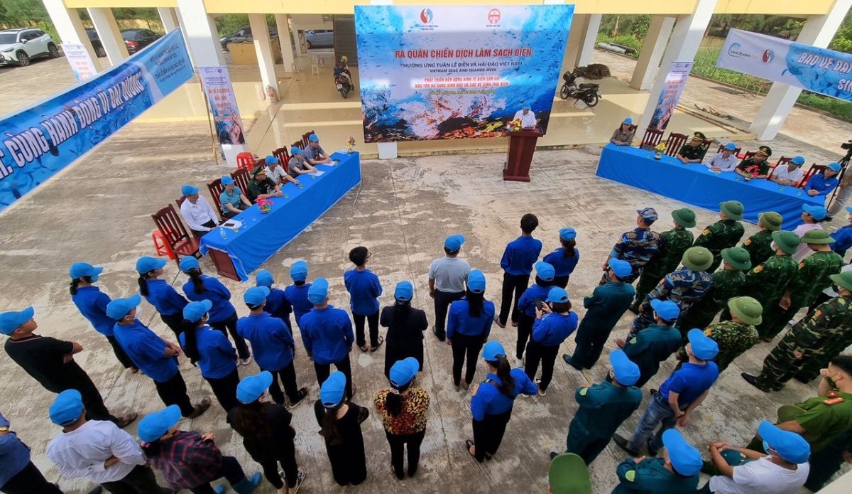 Lễ phát động ra quân Chiến dịch hãy làm sạch biển hưởng ứng ứng Tuần lễ Biển đảo Việt Nam, Ngày đại dương thế giới năm 2022