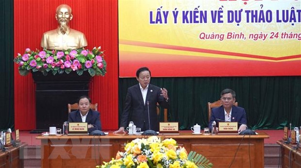 12 tỉnh, thành phố từ Thanh Hóa đến Phú Yên góp ý cụ thể vào Dự thảo Luật Đất đai sửa đổi